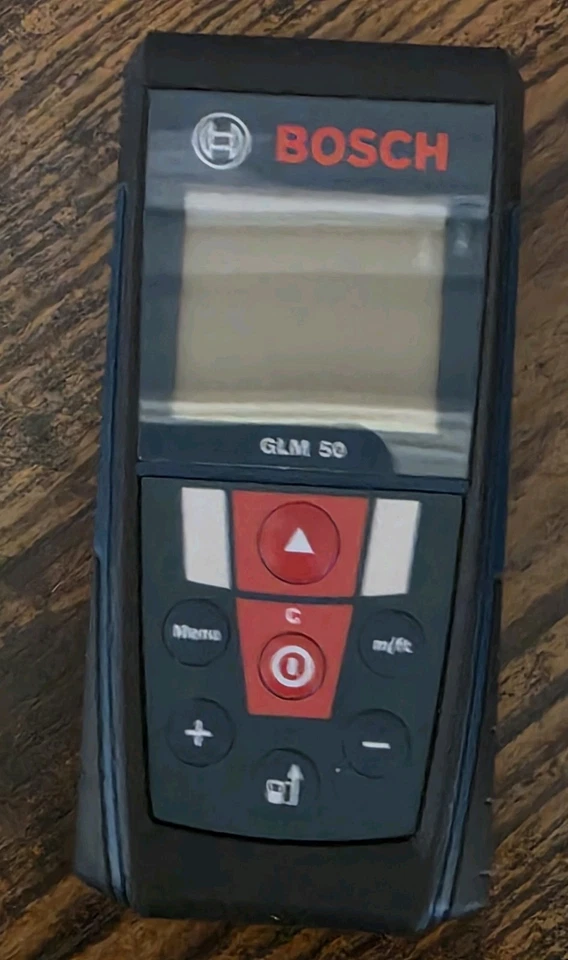 Telémetro Robert Bosch GLM 50 con estuche de transporte Foto 2 de 4