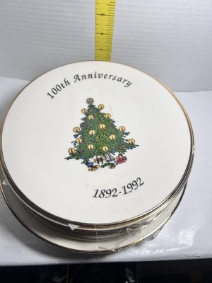 B.C Clark Jewelers 1992 100 Year Anniversary  10 plates set 4 -10  / 6 - 8  new