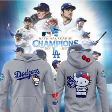 LA City Dodger. x Hello Kitty Hoodie SGA 26 April 13 x Met Limited Gift For Fans