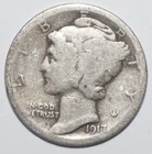 1917 D Mercury Dime GOOD (L227)