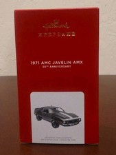 Hallmark 1971 AMC Javelin AMX 50th Anniversary Limited Edition Ornament 2021