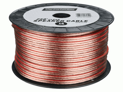 Metra Install Bay IBSW16-500 Value Line Speaker Wire 16 Gauge Clear 500' Each