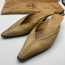HERMES Sandals Mule Pumps Shoes Pointed toe EU 36 US 6 Authentic