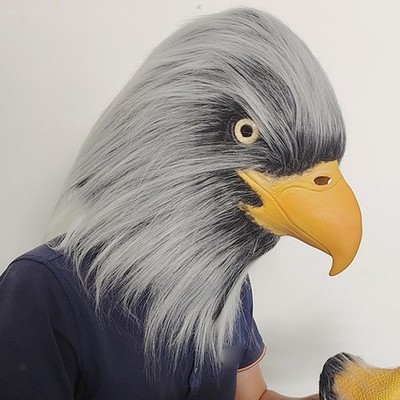 Eagle Mask Realistic Animal Mask for Christmas Carnival Night Club Birthday