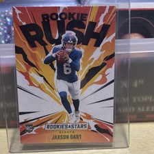 2025 Panini Rookies & Stars Jaxson Dart #6 Giants Football