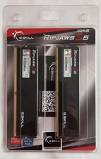 G.Skill Ripjaws S5 32GB 2x16GB DDR5-6000 CL36 Intel XMP Dual Channel Desktop RAM