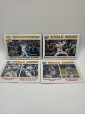 ALL 4- 2026 Topps Heritage World Series NL Champions Los Angeles Dodgers OHTANI