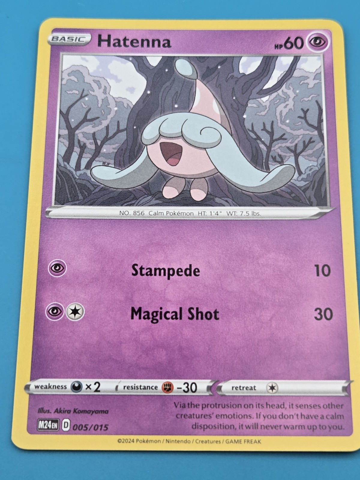 Hatenna 005/015 McDonald's Promos 2024 Regular NM