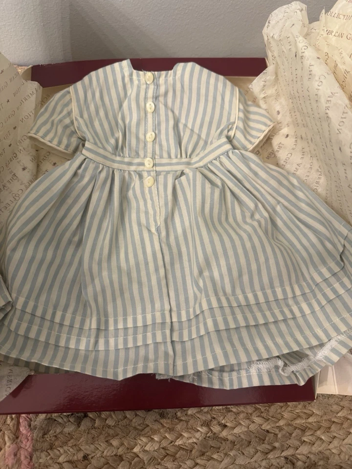 Pleasant Company KIRSTEN Vestido de Verano Cinta KSAB RARO EN CAJA ORIGINAL Tejido Difícil de Encontrar Foto 2 de 4