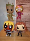 New ListingFunko Pop Marvel Lot Of 4 OOB/LOOSE