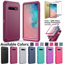 For Samsung Galaxy S10 S10e Case Shockproof Heavy Duty Rugged Screen Protector
