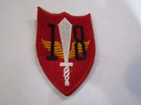 VINTAGE MILITARY PATCH WW2 ERA US MARINE CORPS 18TH MARINE DEFENSE BATTALION #1