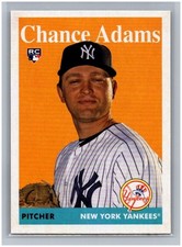 2019 Topps Archives Chance Adams RC #9 Rookie Card MLB New York 1958 Retro. rookie card picture