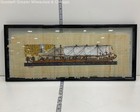 Artist Signed Egyptian Art Papyrus Painting Framed — photo 1