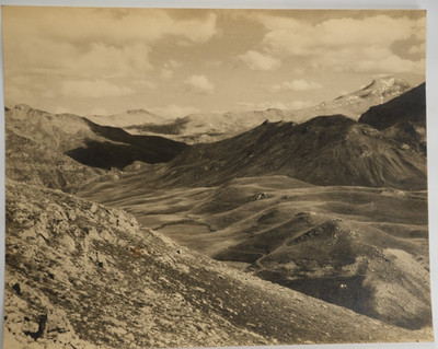 PHOTO PRINT silver France Alpes Montagne 24X30 1940