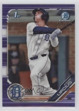 2019 Bowman Draft Chrome Purple Refractor 154/250 Andre Lipcius #BDC-108 06st