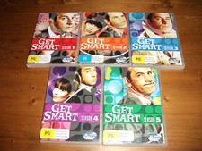 GET SMART 1960'S PG/M DVD COMPLETE SERIES SEASONS 1 - 5 25 DISCS MINT CONDITION