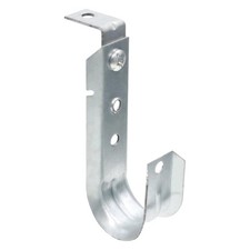 20 Pack 2" Cable Support J Hooks, Zinc Plated Metal Heavy Duty J-Hook Hangers...