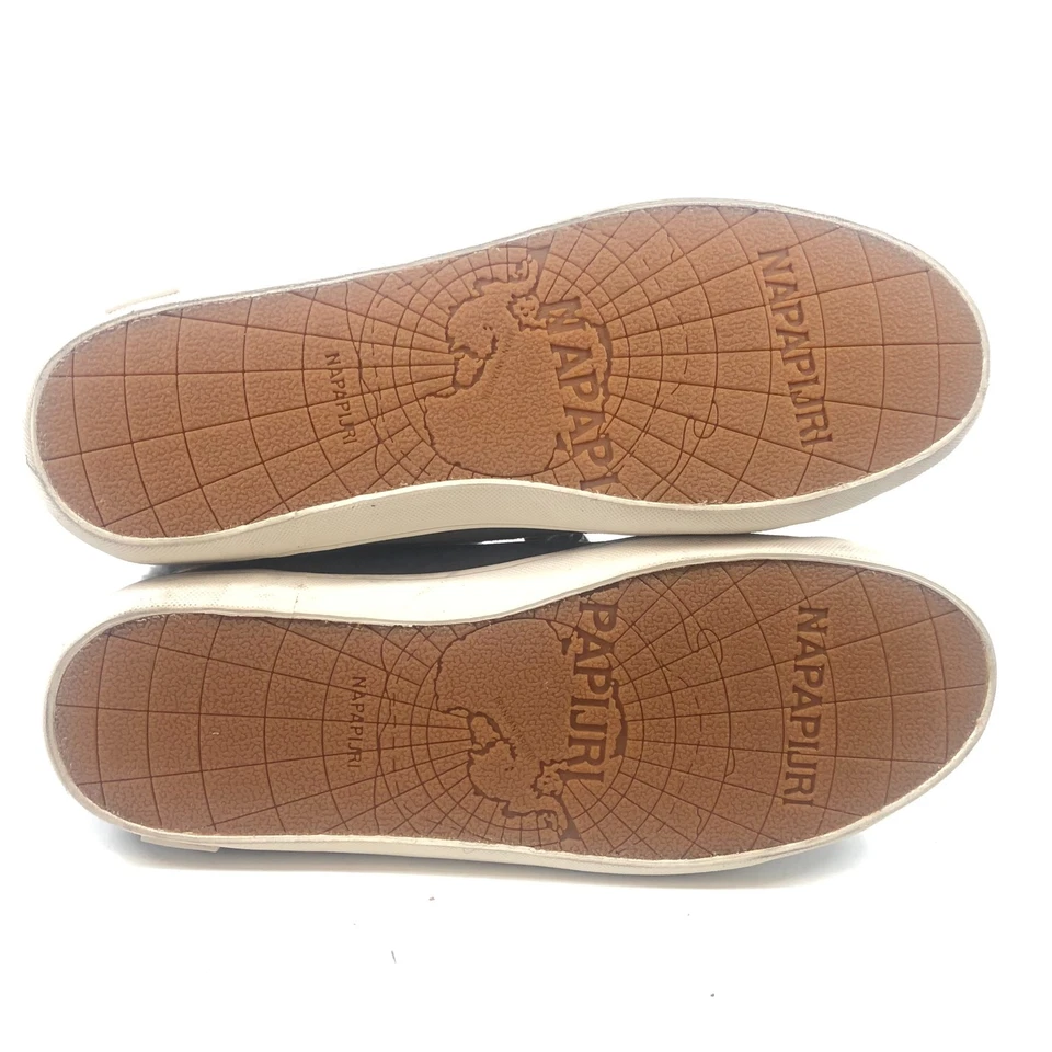 Tenis para mujer Napapijri Asta forrados de piel de gamuza gris talla 9,5/41 Foto 4 de 4