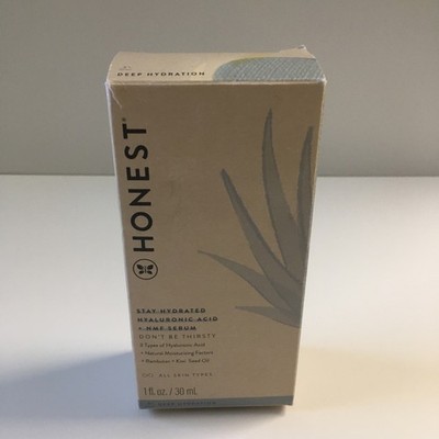 Honest STAY HYDRATED Hyaluronic + NMF Serum, Deep Hydration, 1 fl oz