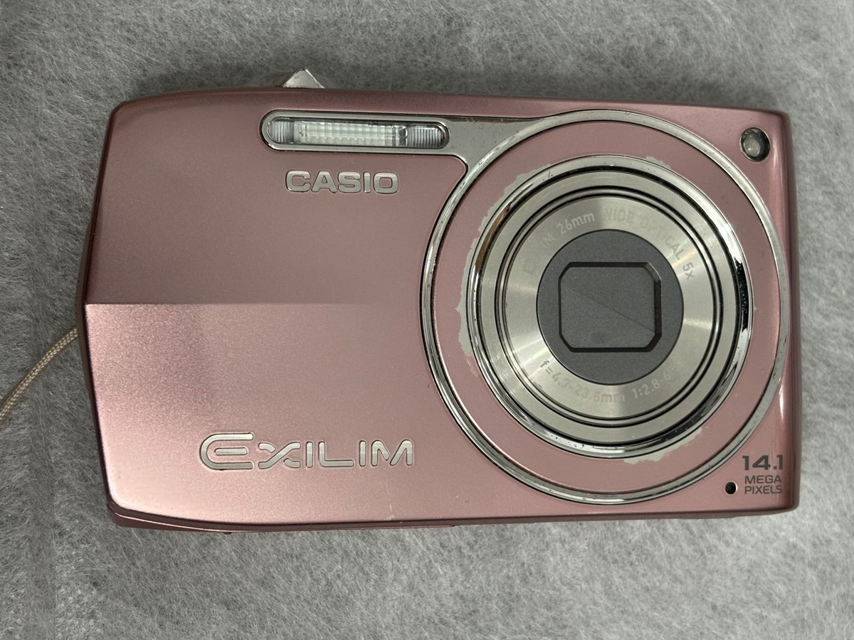 CASIO EXILIM EX-Z2000 Pink Digital Camera 14.1MP 5x Optical Zoom