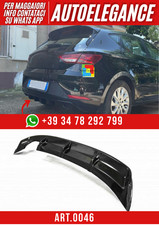 💕ART. 0046 DIFFUSORE SEAT LEON 5F 2017-2020 STANDARD NERO LUCIDO 💕