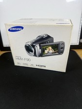 Samsung HMX-F90 BLACK HD Camcorder 52x Optical Zoom