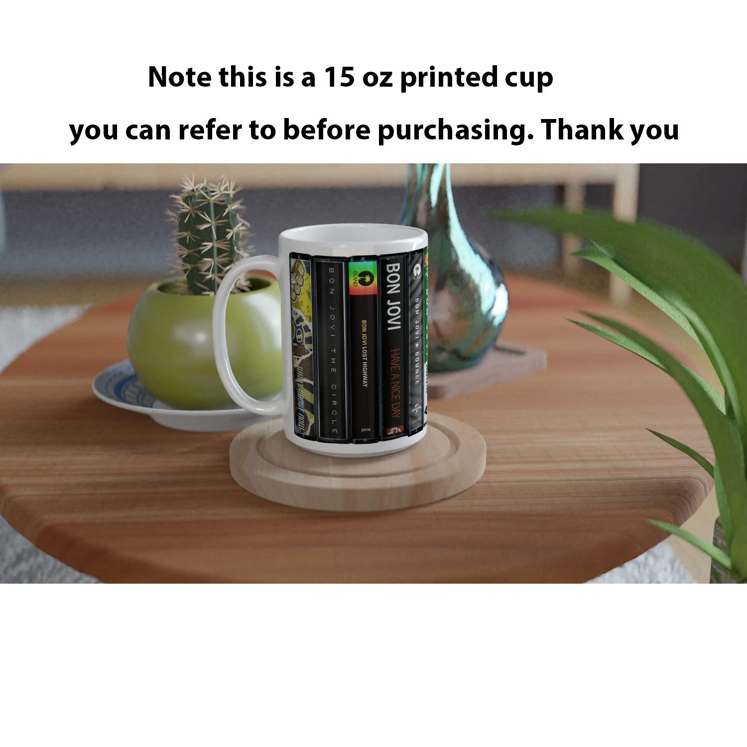 Nickleback Albums Cassette Collection Retro Accent Mug