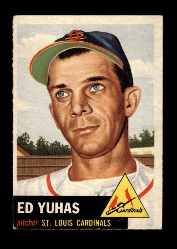 1953 Topps Set-Break # 70 Ed Yuhas VG-VGEX *GMCARDS*
