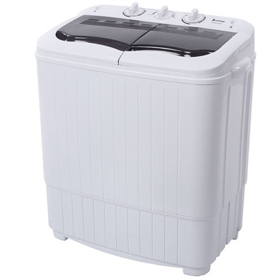 #ad #ad Portable Compact Washing MachineSemi Automatic Mini Twin Tub for Apartments RV $100.09