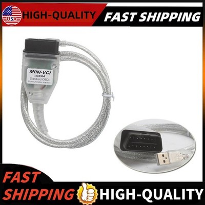 For Toyota Inspection Cable US OBD Scanner MINI VCI TIS V18.00.008 TIS J2534