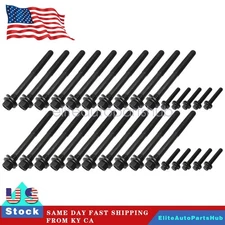 Engine Cylinder Head Bolt Set Fits Chrysler Dodge Jeep Ram 5.7L 6.1L 6.2L 6.4L