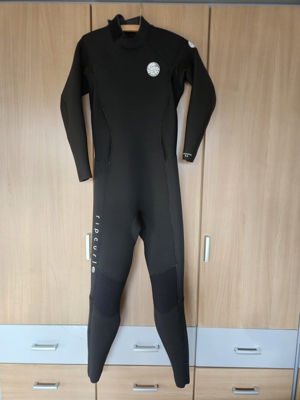 Wetsuit Rip Curl Dawn Patrol 3/2, Damen Größe 12, schwarz