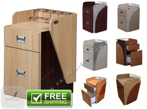Cajón de carro de calidad Pedi Trolley Manicura Pedicura Uñas Cabello Spa  Silla de masaje | eBay