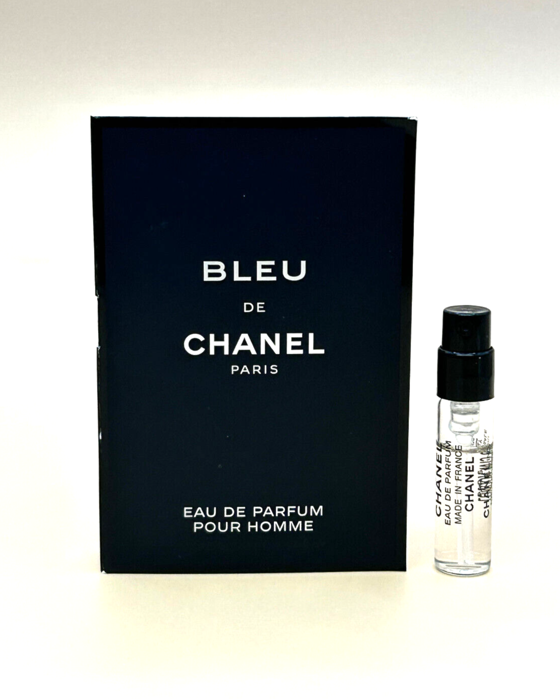 Chanel Bleu de Chanel Men's Eau de Parfum Spray Vial Card (1.5ML
