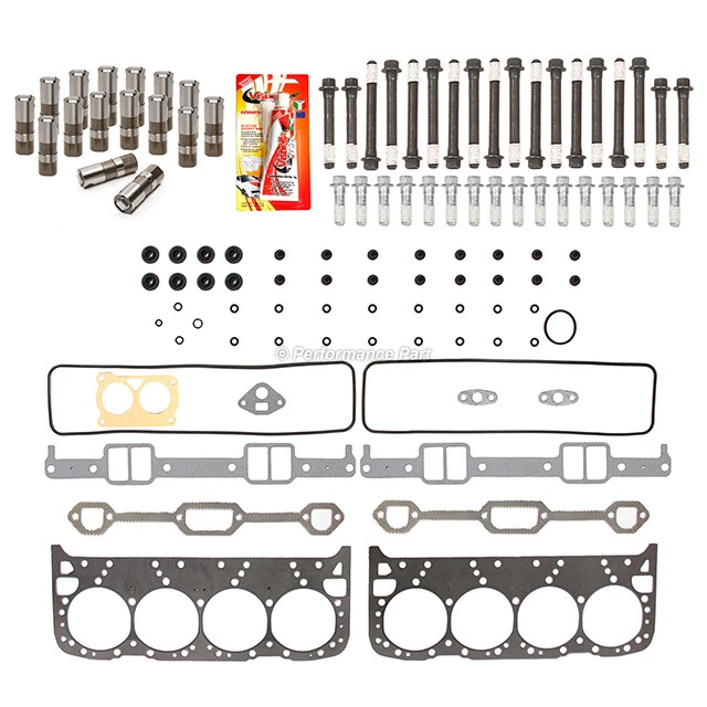Juego de juntas de culata pernos de cabeza elevadores aptos para 92-96 Corvette Chevrolet 5.7 LT-1 LT-4 Foto 4 de 4