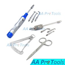 Dental Crown Remover Instruments Automatic Manual Forceps Gauge Scissor Lab