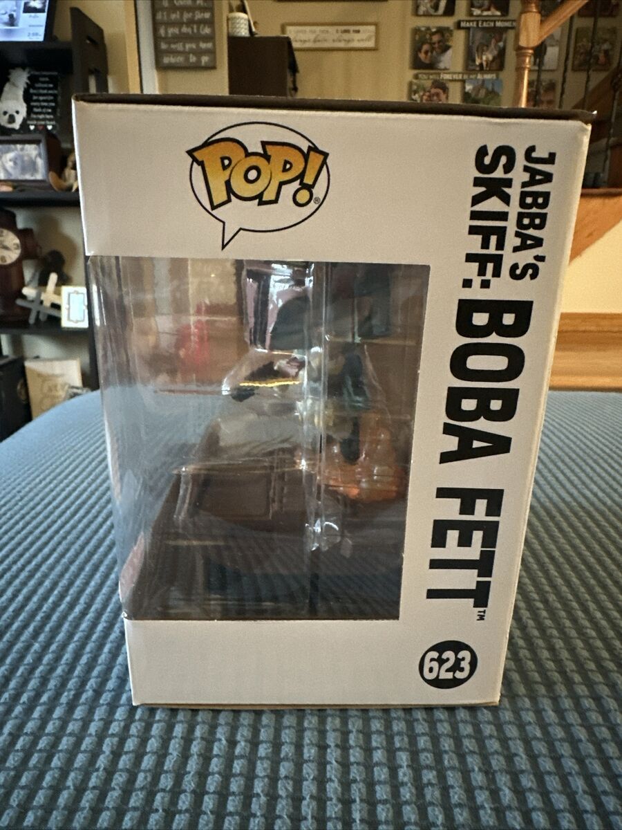 Funko Pop 623 Boba Fett Star Wars Jabba's Skiff Target 2023 New