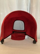 Britax B-Agile Single Stroller Red Fabric CANOPY SunshadeHood W Frame  Brackets