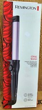 Remington Oval Barrel Ceramic Curling Wand Deep Waves 30 Heat Settings Open Box