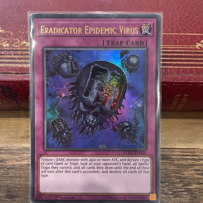 Eradicator Epidemic Virus LCKC-DE048 Yu-Gi-Oh! Karte Ultra Rare 1. Auflage
