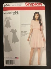 Simplicity Pattern Dress Misses 6 8 10 12 14 Three Lengths 2016 Uncut New 8047