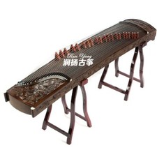Professional Nanmu Guzheng Master Phoebe 9 Dragon Solid Wood 21 Strings Zither
