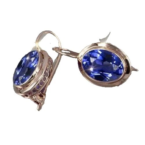 Joyería de moda rellena de oro rosa de piedra rubí