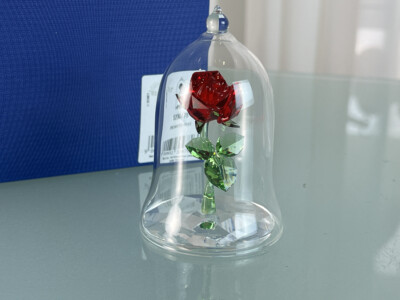 Swarovski Figur 5230478 Disney Verzauberte Rose 9 cm. Ovp Zertifikat Top Zustand