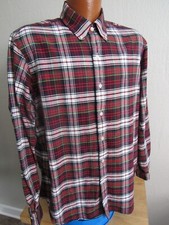 Polo Ralph Lauren Men's Large Red Green Plaid Button Down Shirt