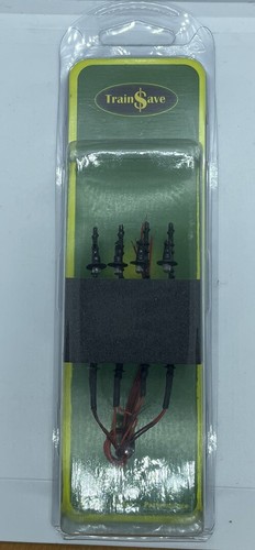 TrainSave TSV203 Converted Gas LED Lamps (4) OO Gauge - 第 1/4 張圖片