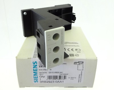 SIEMENS 3RB2923-0AA1 Anschlussträger Terminal Support Aufsteller für 3RB2 UNUSED