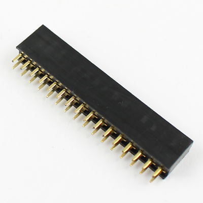 20Pcs 2.54mm Pitch 2x16 Pin 32 Pin Female Double Row Straight Pin