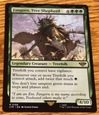 MTG Lord of the Rings, Fangorn, Tree Shepherd